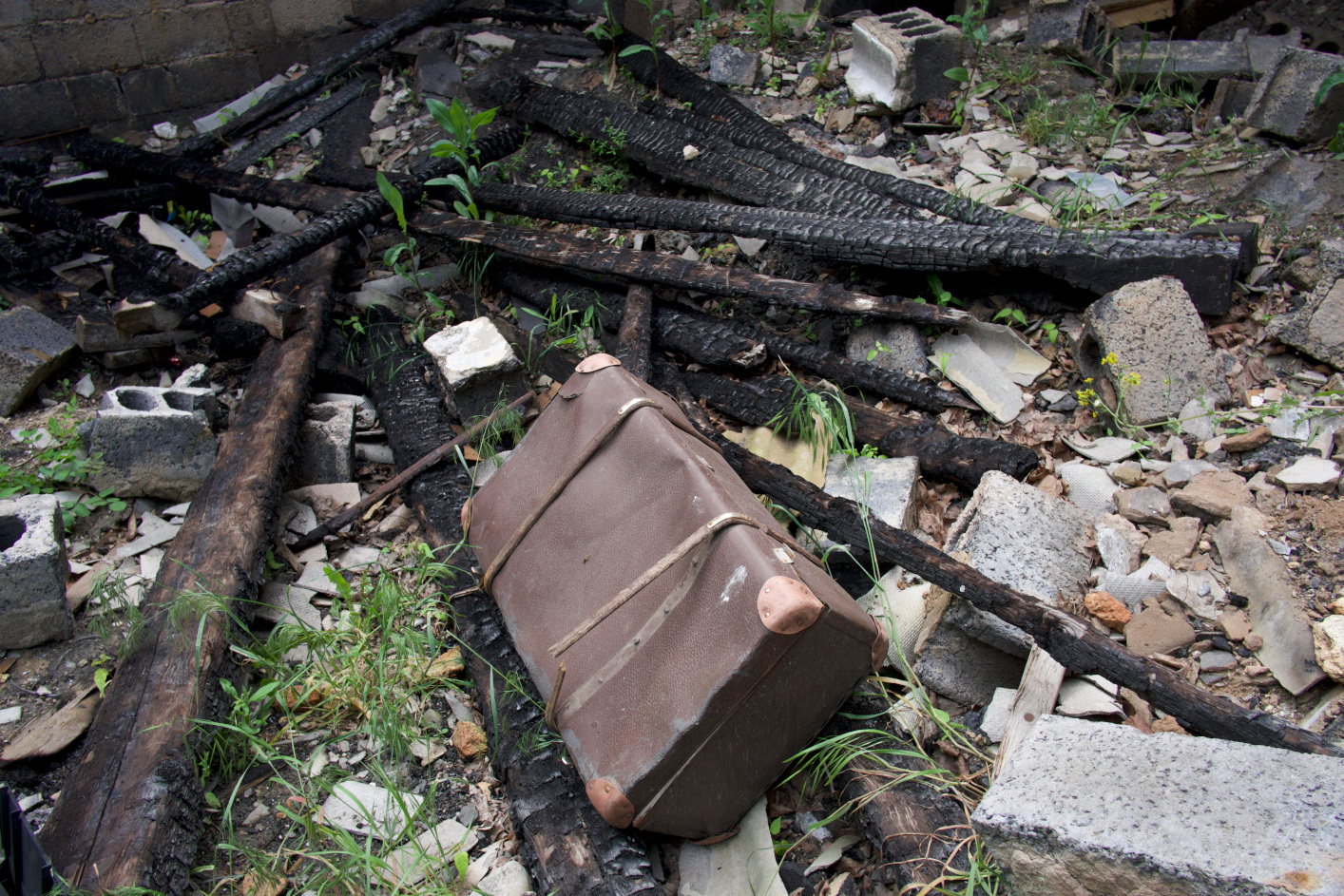 Old suitcase, Mykolaiv